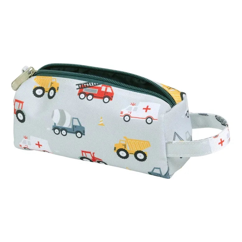 Kids Pencil Case with Vehicles Design - Durable School Supplies for Boys & Girls - Perfect for Classroom, Homework, and Travel Organization