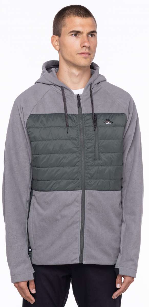 686 Hybrid Puffer Jacket for Men & Women 2023 - Lightweight Waterproof Winter Coat with Hood - Perfect for Skiing, Snowboarding & Outdoor Adventures
