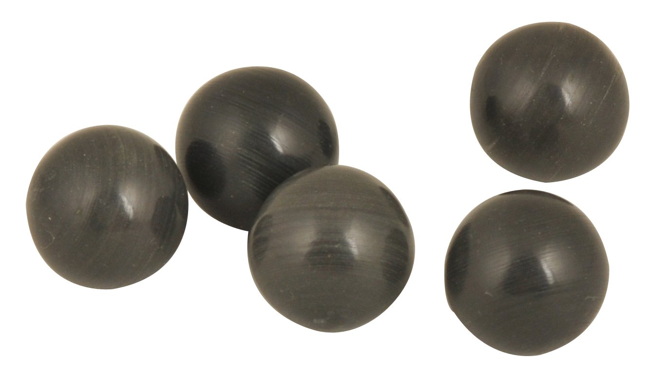 Eisco Labs 3/4 Inch Plastic Marbles - Pack of 5 - Science Classroom Supplies, DIY Crafts & Kids Educational Toys