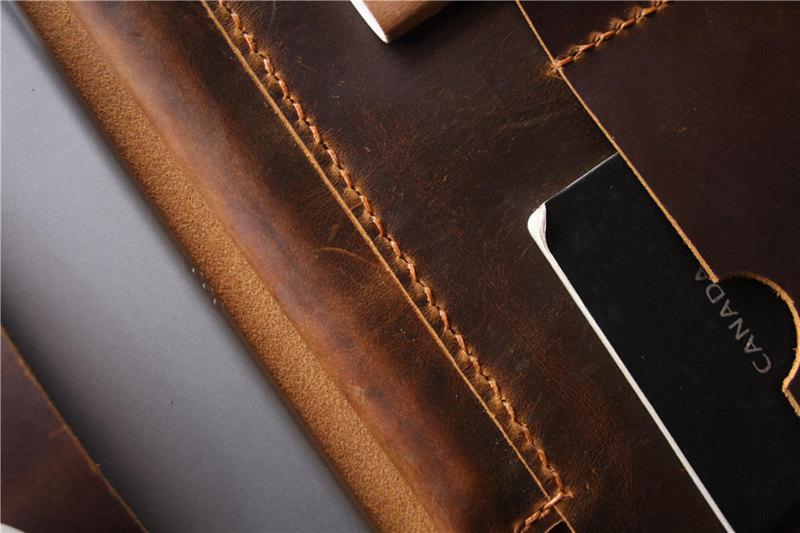 Premium Custom Leather MacBook 12 Inch Sleeve Case - Durable Protective Cover for MacBook Air & Pro - Perfect for Work, Travel & School Accessories
