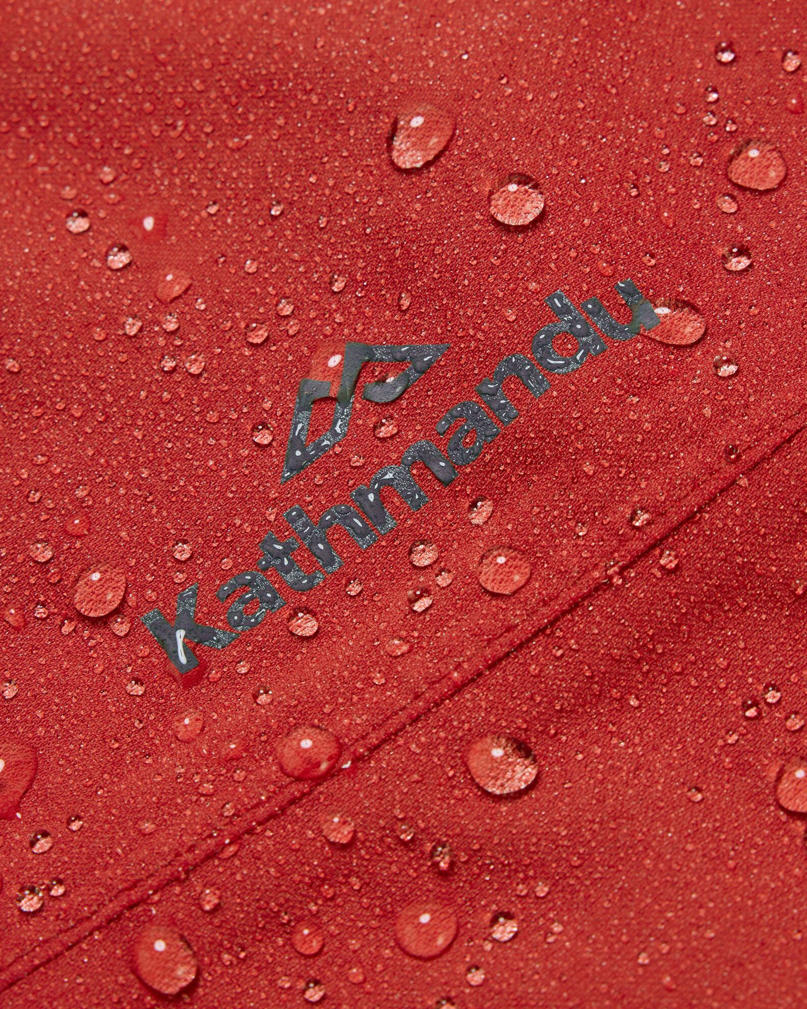 Women's Andulo 2-Layer Waterproof Rain Jacket with Hood - Spicy Chilli Pepper Red - Lightweight Windbreaker for Hiking, Commuting & Outdoor Activities