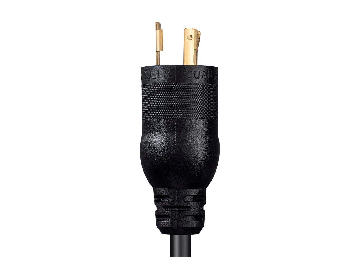 Monoprice Heavy Duty Power Cord - 6 Feet Black, Locking NEMA L5-20P to IEC 60320 C19 Cable for Computers, Servers, Monitors - Ideal for Data Center PDU/UPS Connections and High-Power Equipment