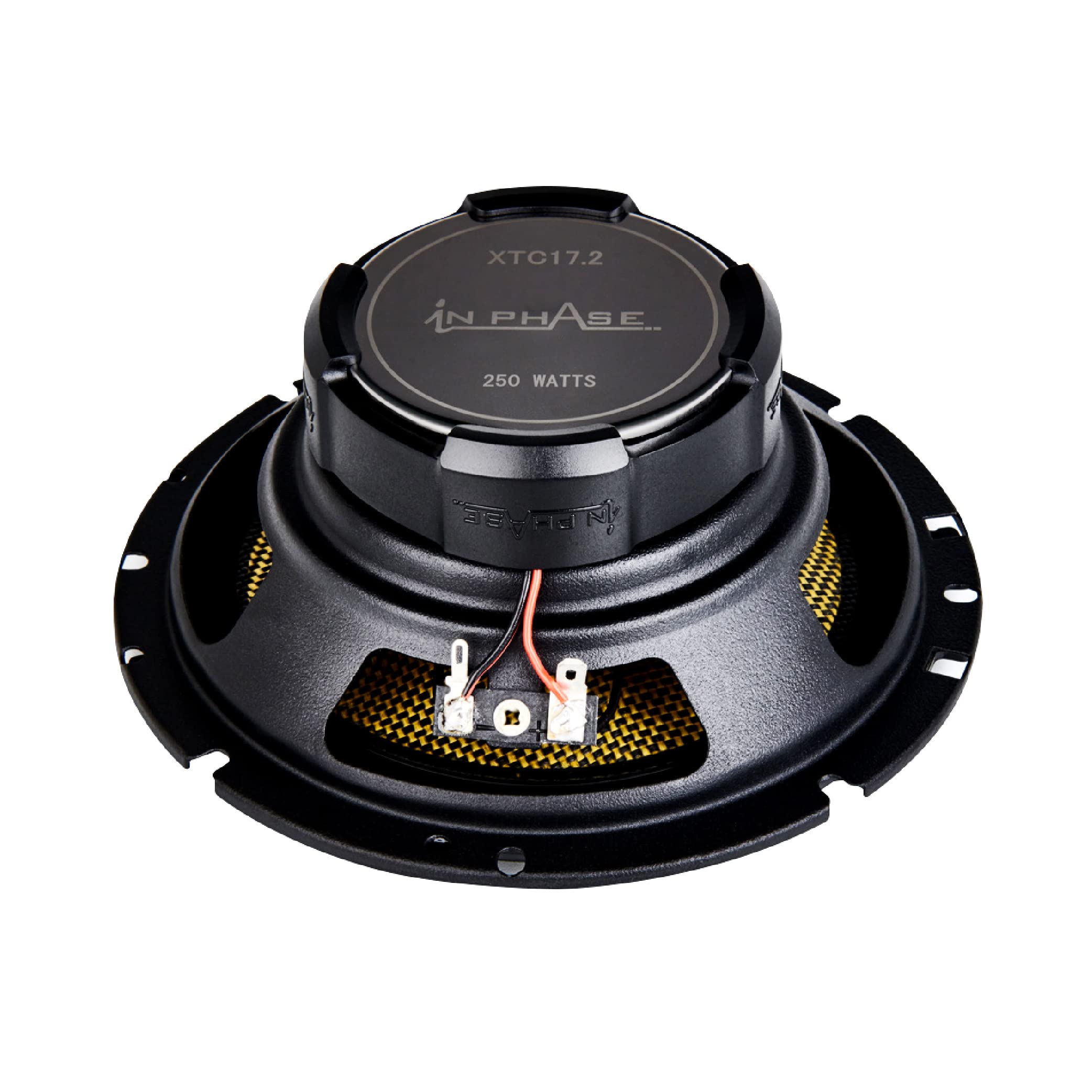 In Phase Car Audio XTC17.2 250W 2 x 6.5 Inch 17cm Car Speakers - High-Performance Car Audio Speakers & Subwoofers for Door or Parcel Shelf - Perfect for Car Audio Upgrades and Enhanced Sound Quality