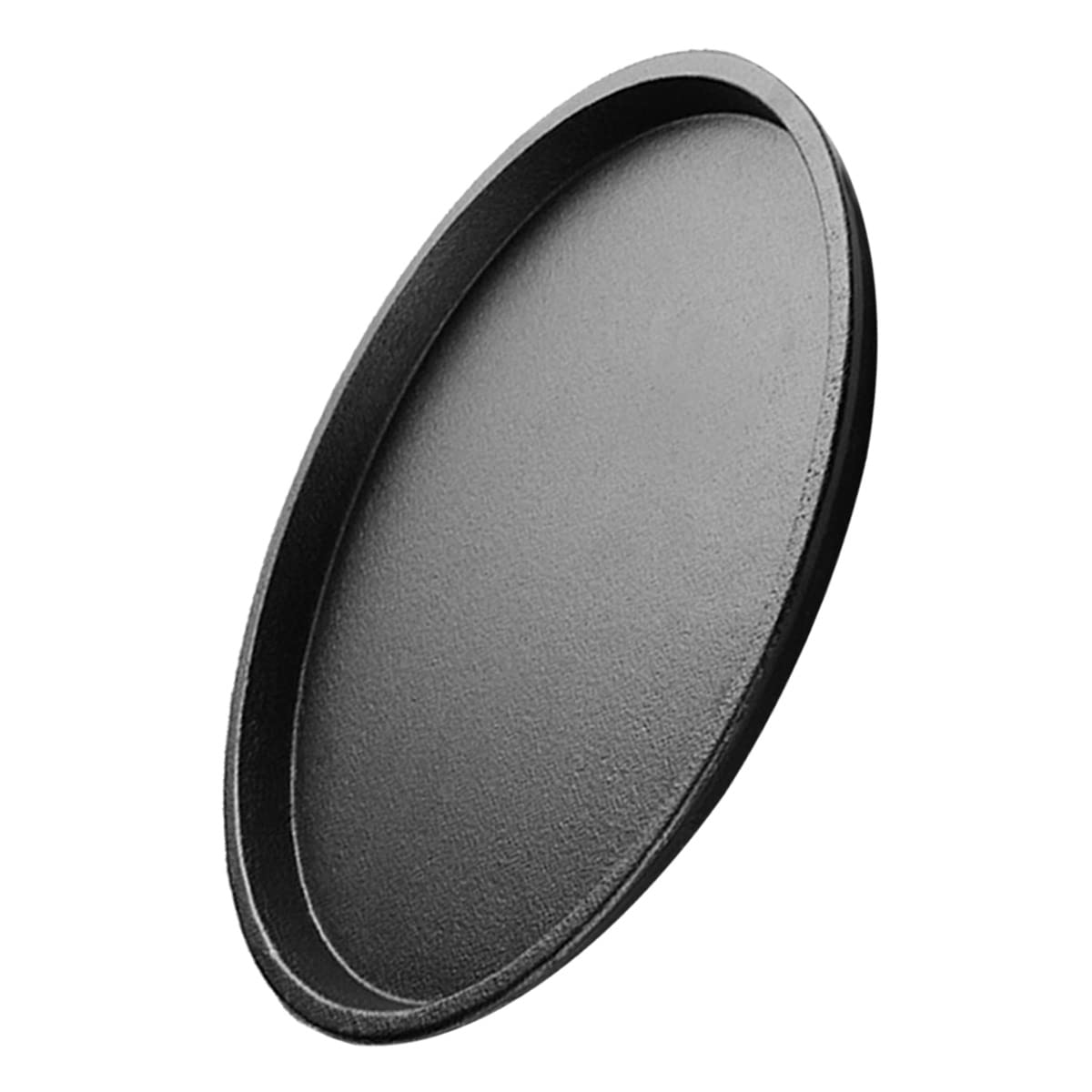 12 Inch Cast Iron Skillet - Heavy Duty Round Pan for Home & Restaurant Cooking - Perfect for Rotisserie, Grilling, Baking & Stovetop Use
