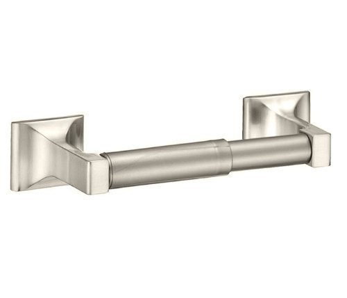 Randall Series Brushed Nickel Toilet Paper Holder - Modern Bathroom Accessory for Home & Hotel Use