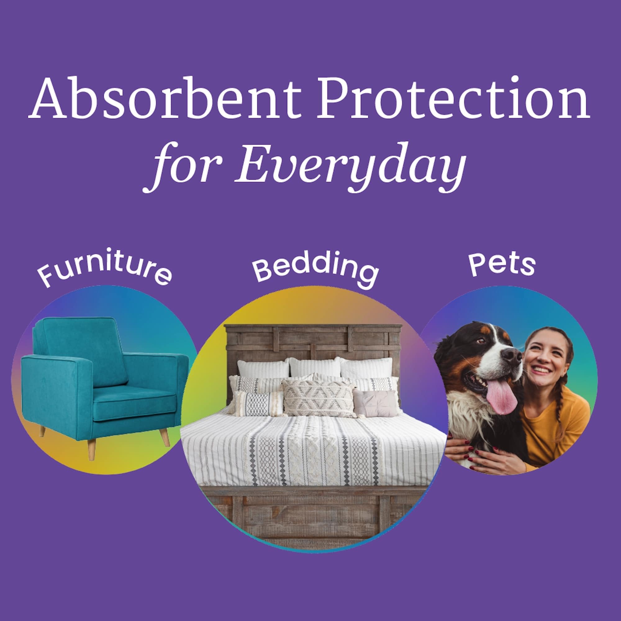 NorthShore MagicSorb Air Super-Absorbent Disposable Underpads - 30x36 Inches, 60 oz Capacity, X-Large Size, Case of 40 (4 Packs of 10) - Ideal for Incontinence Care, Bed Protection & Post-Surgical Recovery