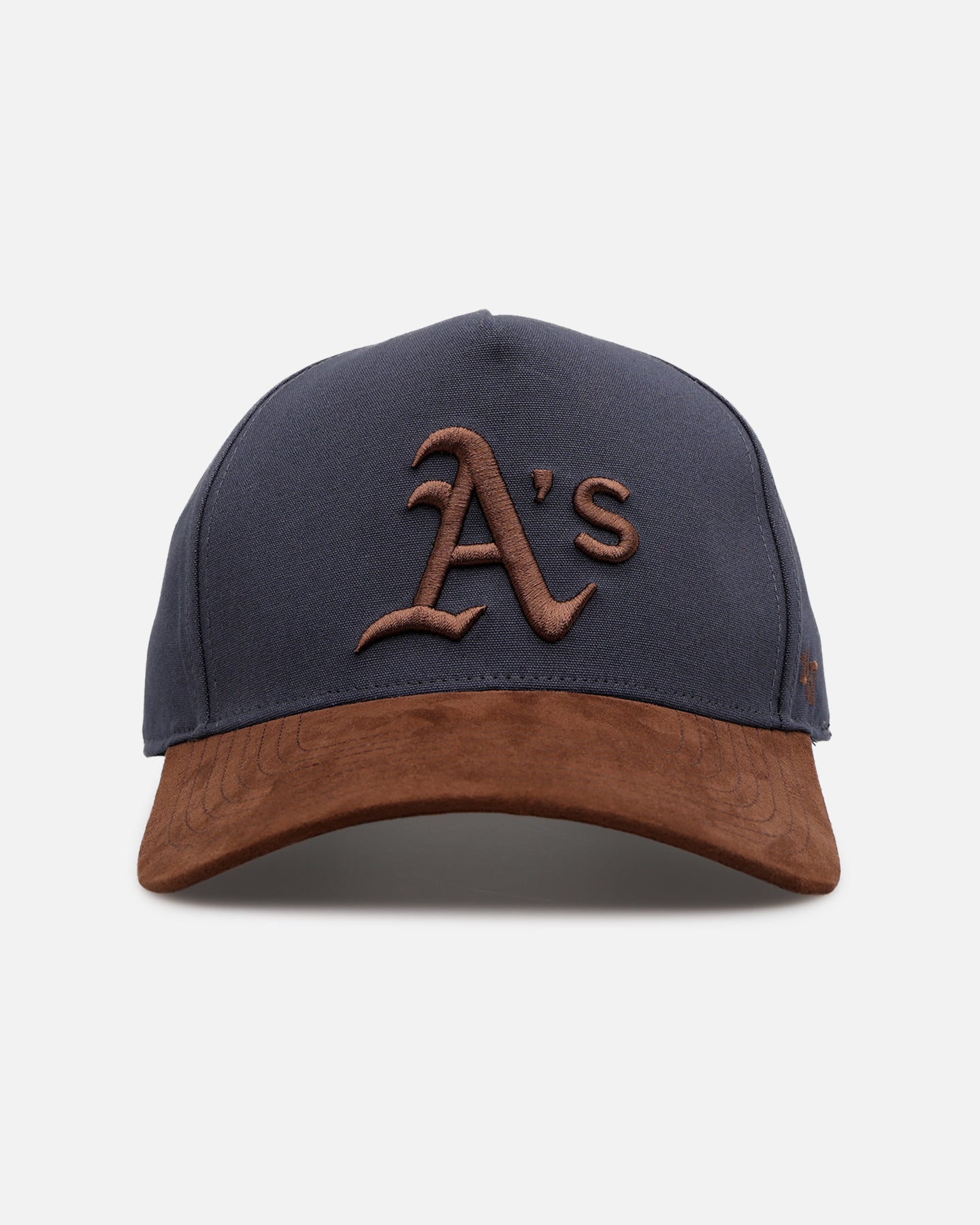 47 Brand Oakland Athletics 'Blueberry Pie' Vintage Snapback Hat - Navy Blue Adjustable Baseball Cap for Men & Women - Perfect for Sports Fans, Casual Wear & Collectors