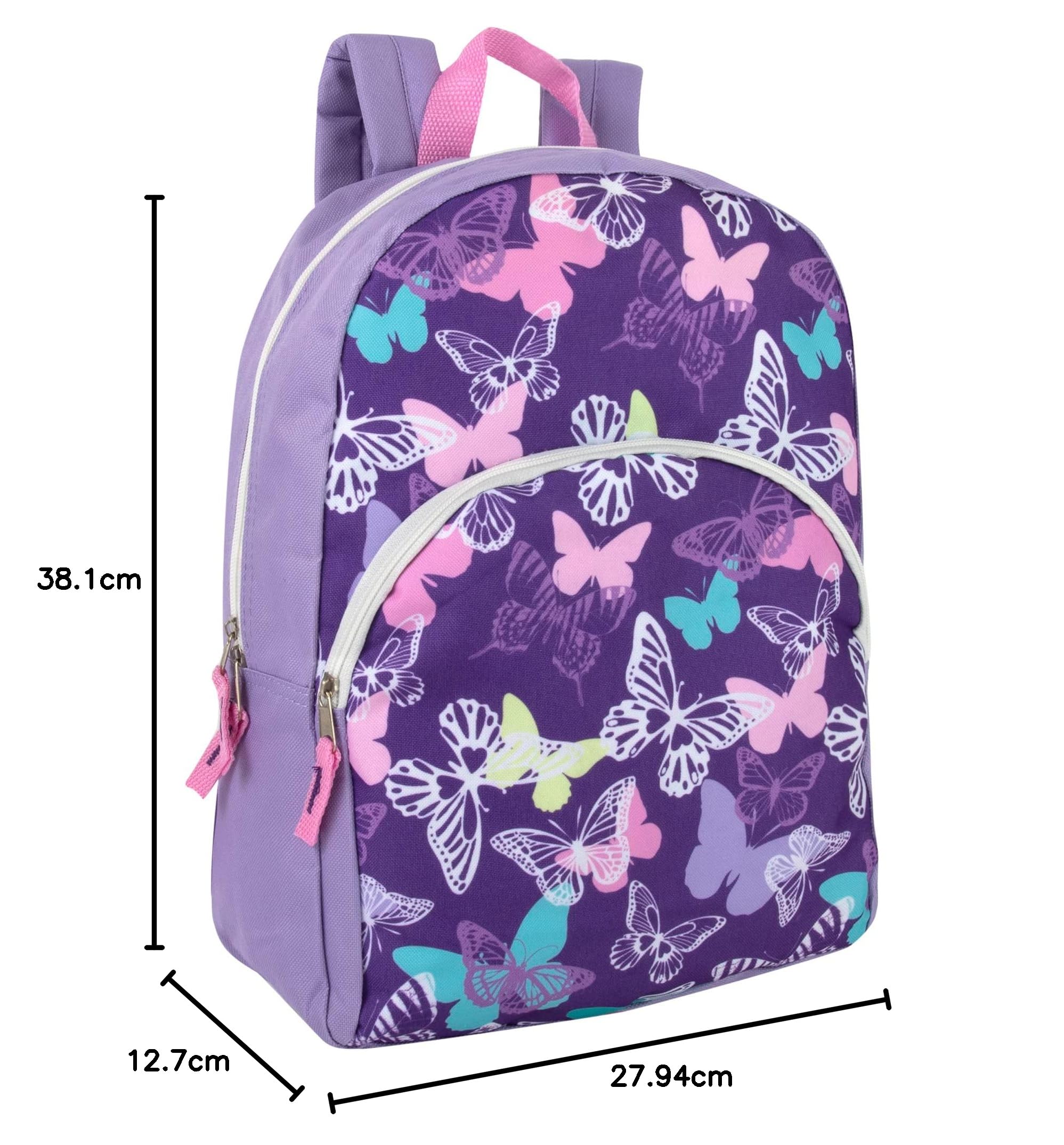 **Trail Maker 15 Inch Kids Backpack for Boys & Girls - Adjustable Padded Straps, Durable School Backpack for Preschool, Kindergarten & Elementary - Perfect for School, Travel & Outdoor Adventures**