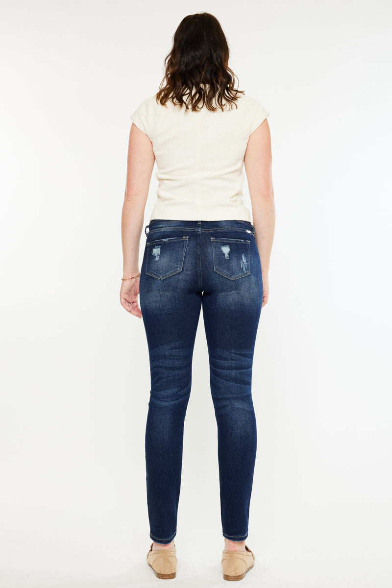 Ashley Maternity Super Skinny Jeans for Women - Stretchy Comfort Pregnancy Pants | Perfect for Work, Casual Wear & Everyday Use