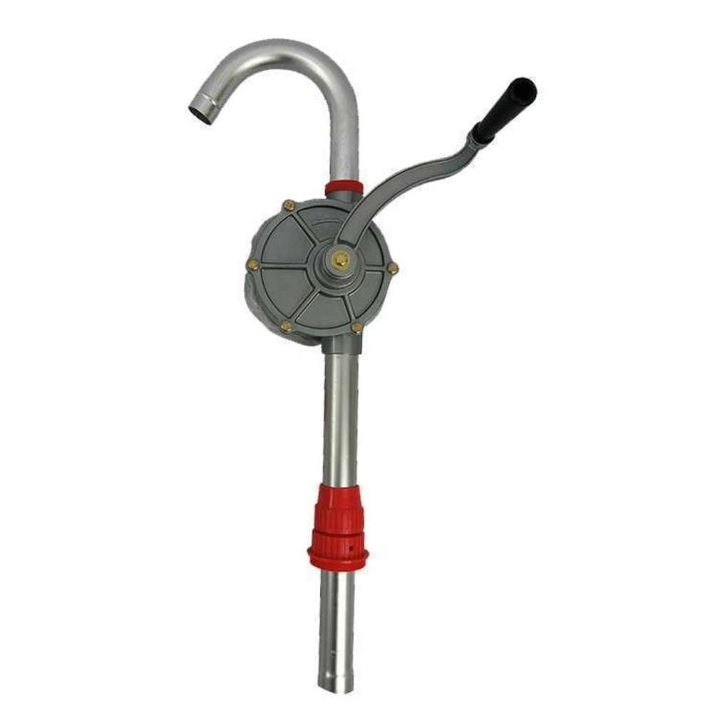 Aluminum Rotary Drum Pump - Heavy Duty Transfer Pump for Oil, Fuel & Chemicals - Perfect for Industrial, Agricultural & Marine Use