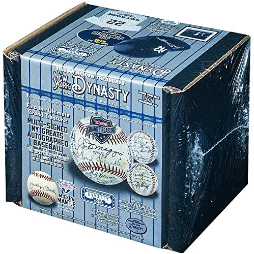2021 Tristar NY Dynasty Autographed Baseball Box - 1 Ball per Box - Collectible Memorabilia for Baseball Fans & Sports Enthusiasts - Perfect for Display, Gifting, and Investment