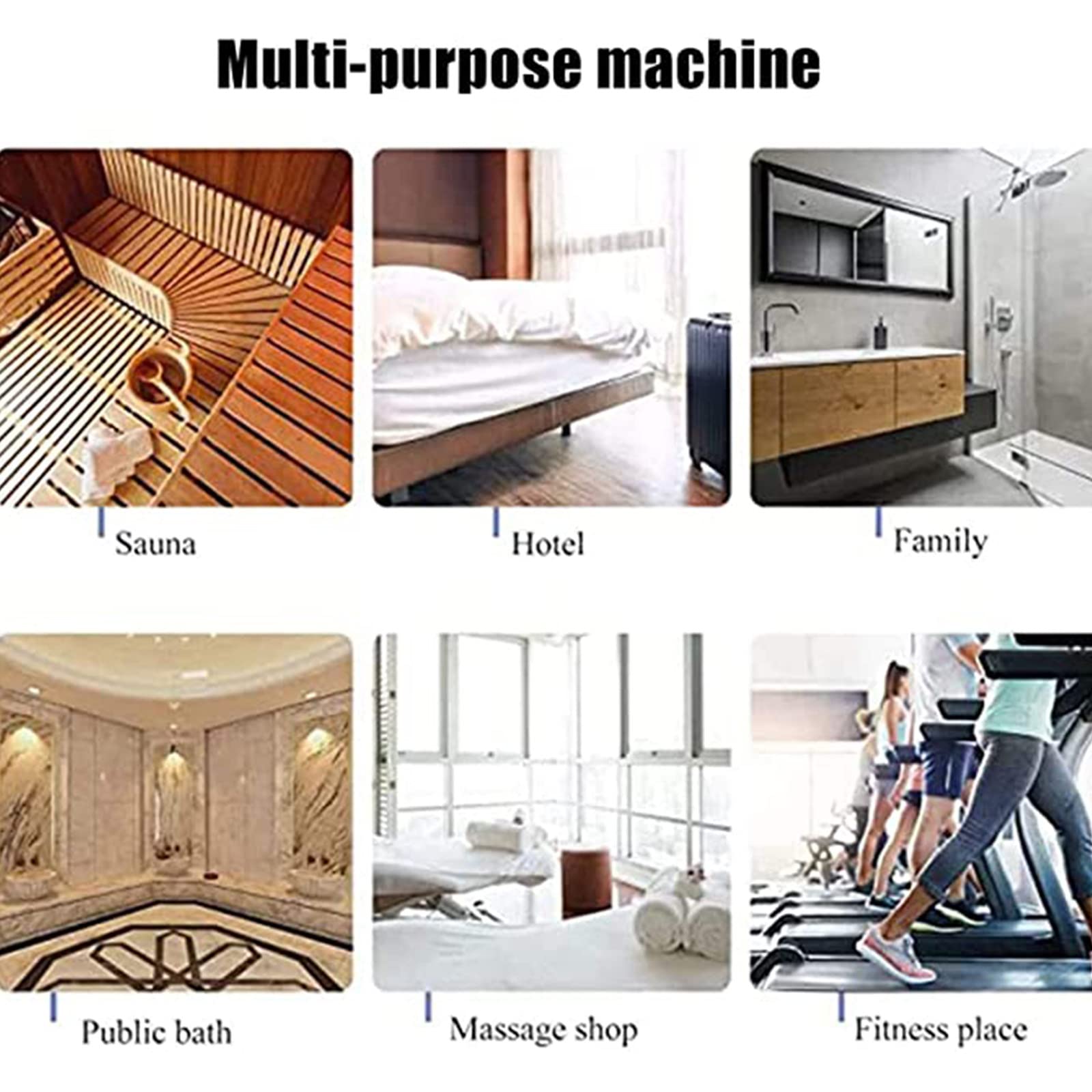 380V 4.5kW Sauna Steam Generator - Waterproof Control & Auto Drain for Home Steam Room, Shower Spa - Perfect for Relaxation & Detox in Bathroom Sauna Sessions