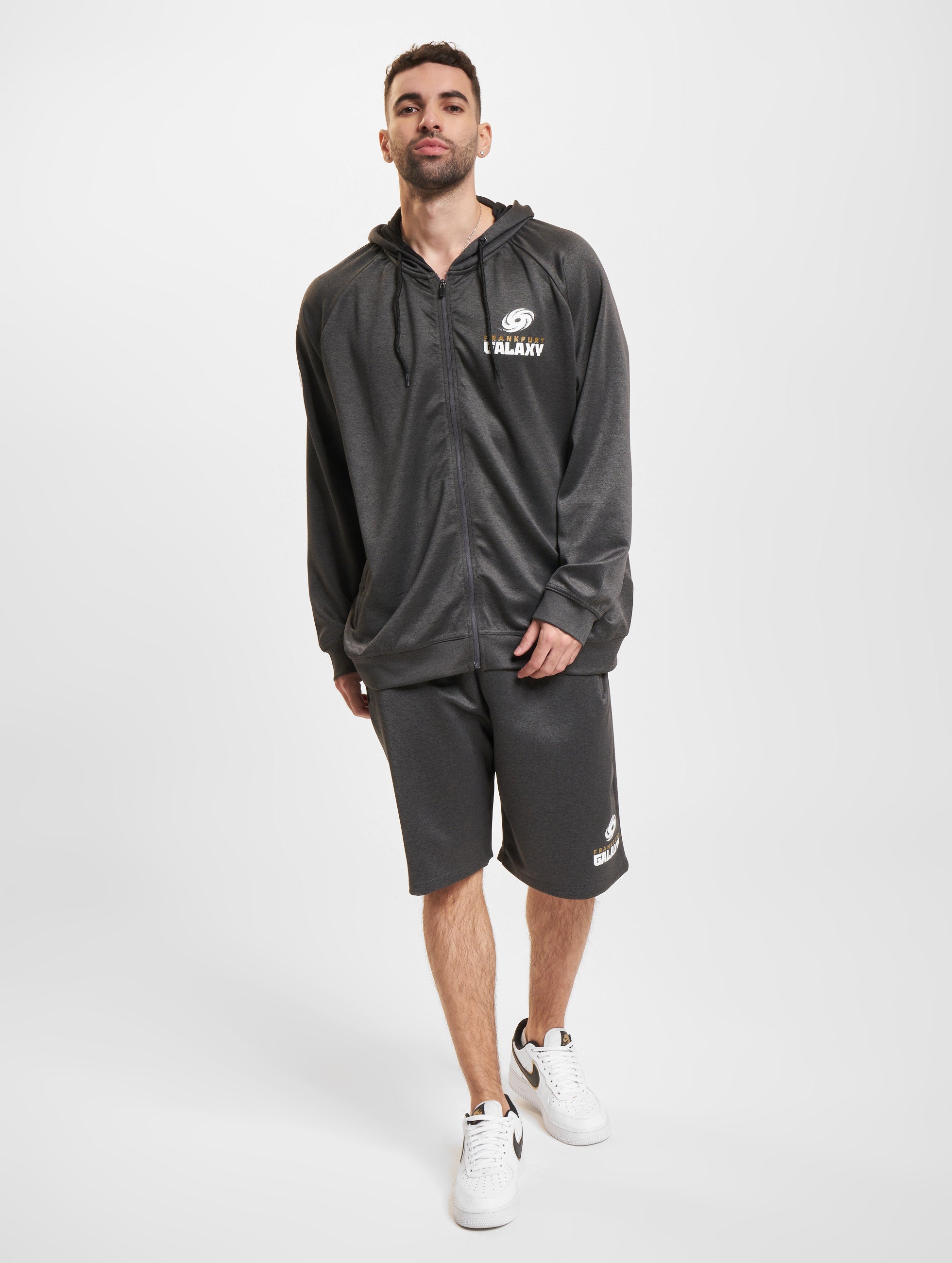 Frankfurt Galaxy Trainer Jacket - Men's Lightweight Running Windbreaker with Zipper Pockets - Perfect for Jogging, Gym Workouts & Outdoor Sports