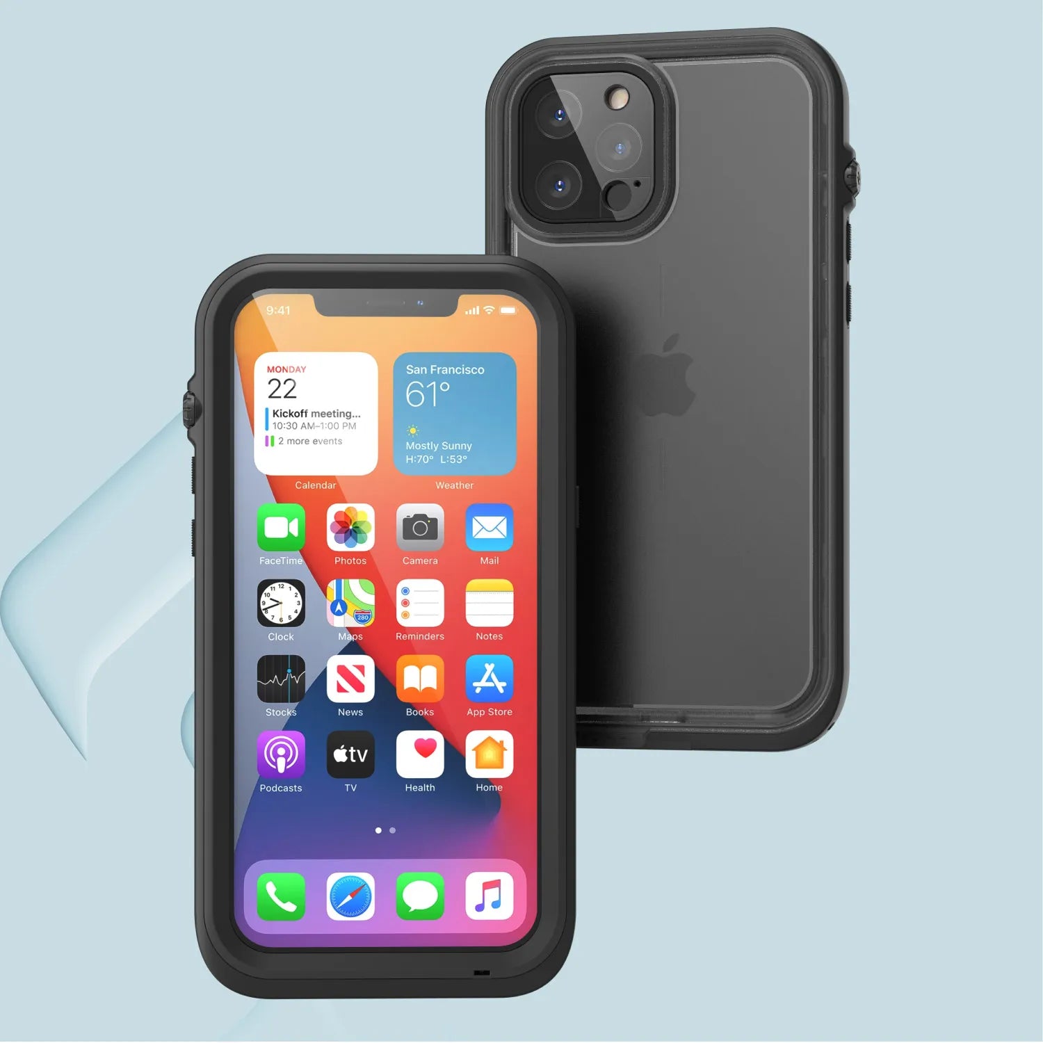 iPhone 12 Pro Waterproof Case - Shockproof, Dustproof & Full-Body Protection for Swimming, Diving & Outdoor Activities