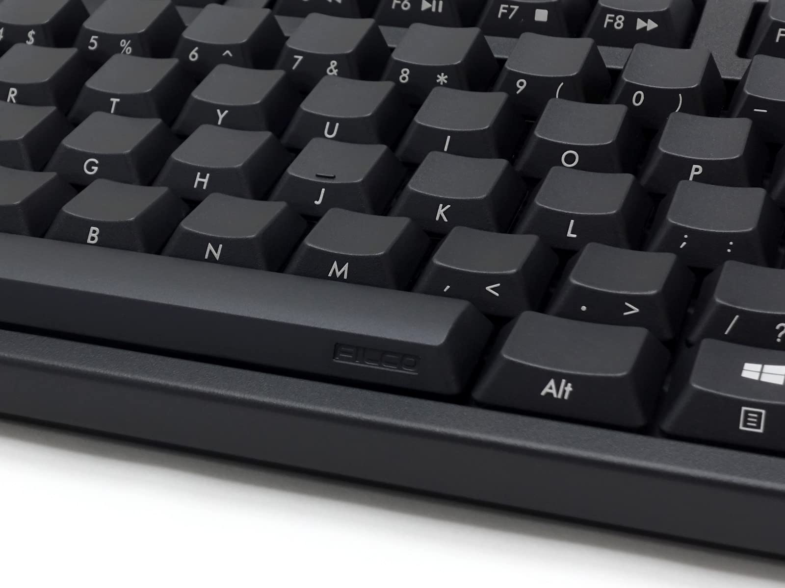 FILCO Stingray TKL Ninja Mechanical Gaming Keyboard - Cherry MX Low Profile Red Switches - Compact Tenkeyless Design for PC & Mac - Perfect for Esports, Typing & Office Work