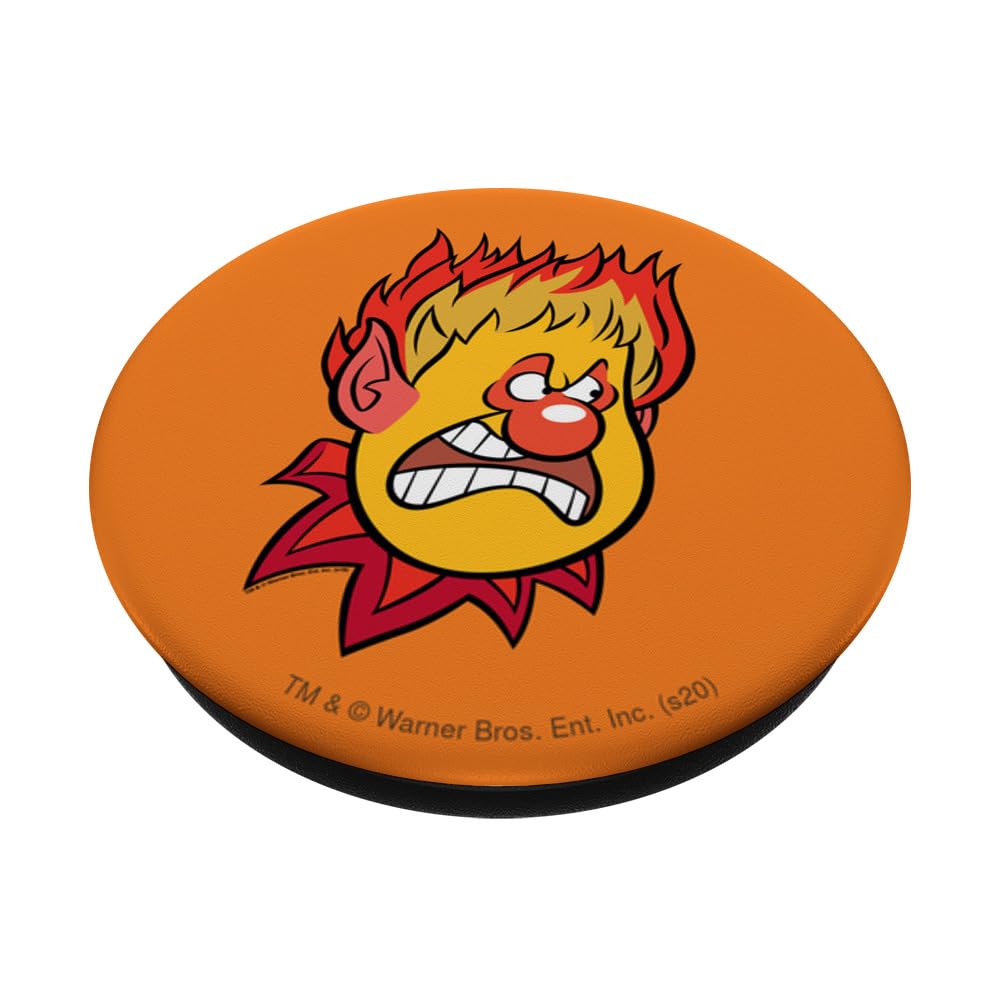 Heat Miser PopSockets Standard PopGrip - The Year Without a Santa Claus Collectible - Swappable Phone Grip & Stand for iPhone, Samsung & Smartphones - Perfect for Christmas Gifts & Holiday Decorations