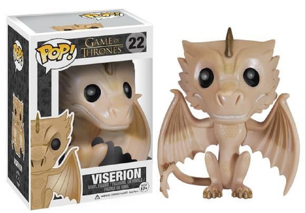 Exclusive Funko Pop TV Game of Thrones Viserion Vinyl Collectible Figure - Perfect for GOT Fans, Display & Gift Giving