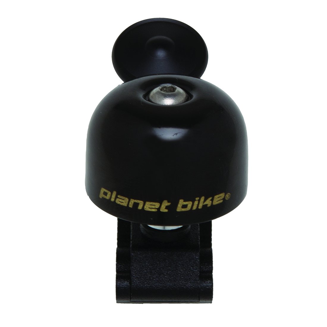 Planet Bike Brass Bike Bell - Black Finish | Classic Clincher Design for Safety & Courtesy | Perfect for Urban Commuting & Cycling Safety