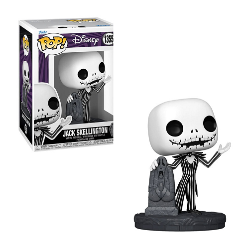 Funko Pop! Disney The Nightmare Before Christmas Jack Skellington #1355 Vinyl Figure - Perfect for Halloween Decor, Disney Collectibles, and Gift Ideas