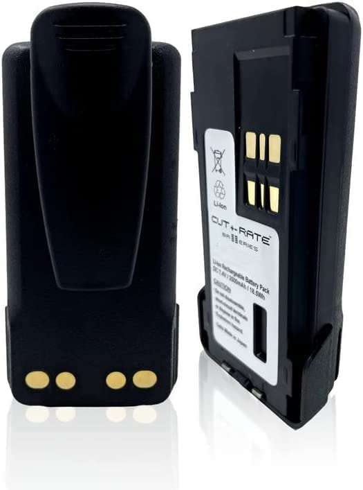 Motorola XPR 3300 Replacement Battery - 7.5V 1500mAh Ni-MH Rechargeable Battery for Two-Way Radios | Perfect for Emergency Communication, Security Work & Outdoor Adventures