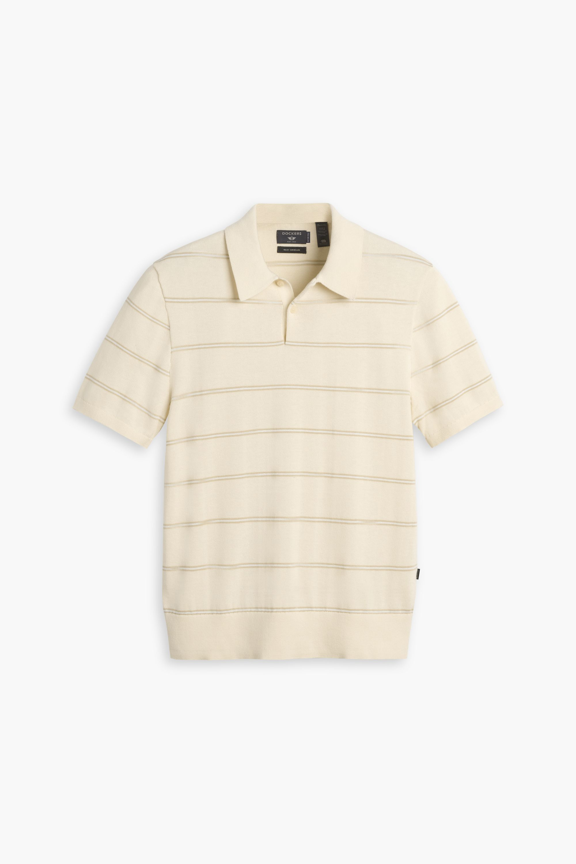 Men's Classic Polo Sweater - Soft Cotton Knit, Regular Fit Casual Pullover for Work, Golf & Everyday Wear