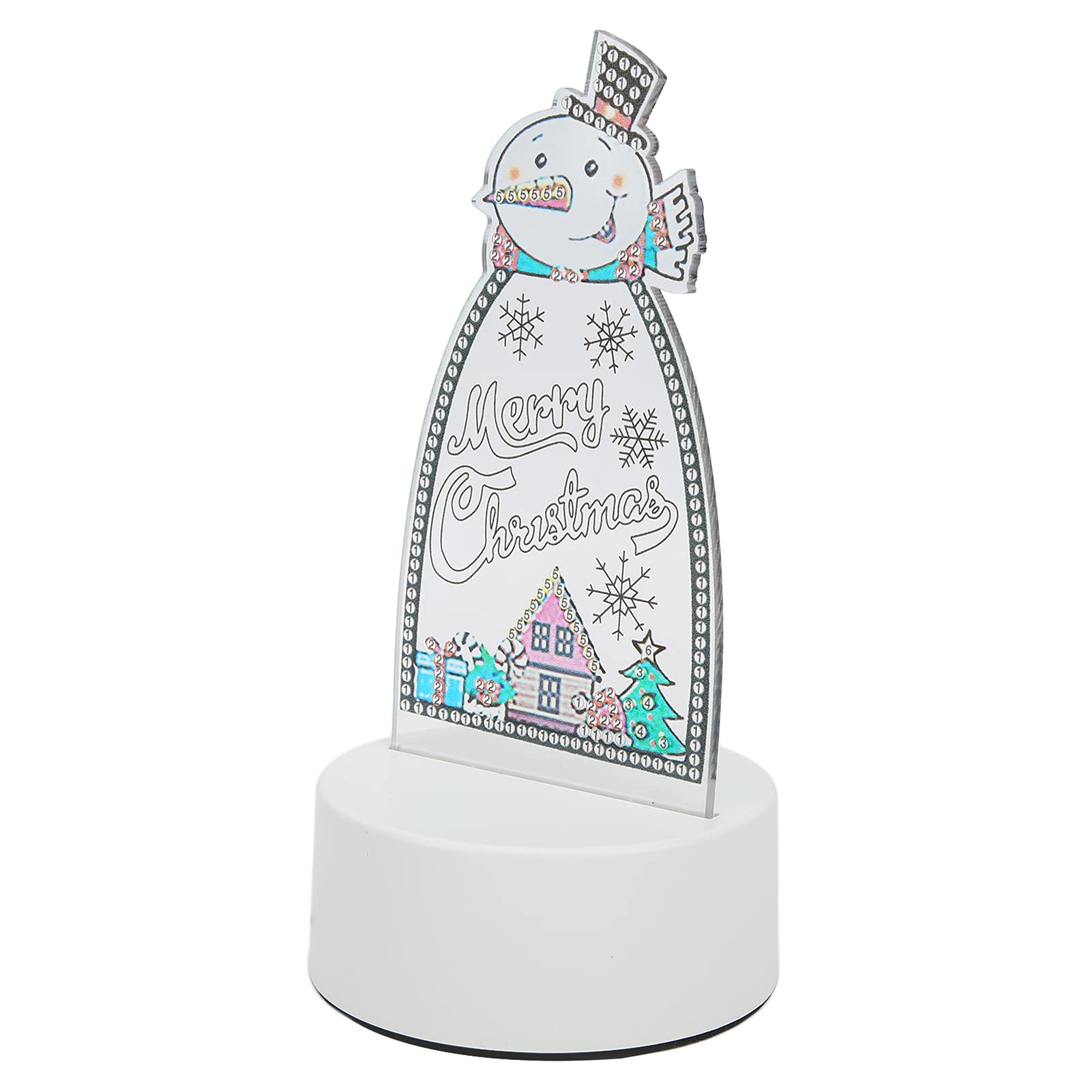 TARSHYRY DIY LED Rhinestone Painting Lamp - Sparkling Night Light for Home Decor, Christmas Gift, Bedroom & Living Room Ambiance