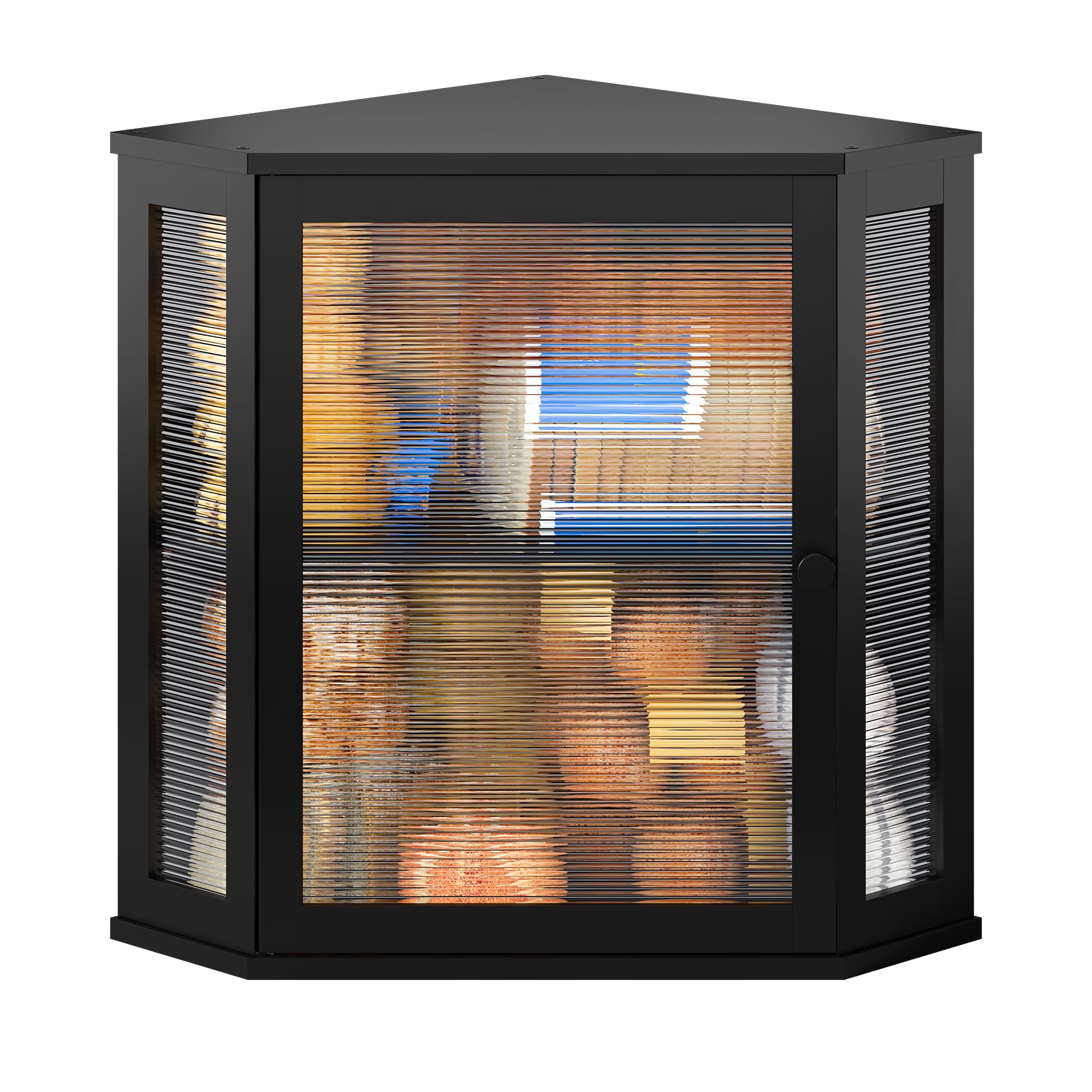 BMOSU Extra Large Bamboo Bread Box for Kitchen Countertop - 2 Tier Wooden Bread Storage Bin with Large Capacity (Black) - Perfect for Storing Bread, Pastries, and Baked Goods to Keep Fresh on Countertops or Pantry
