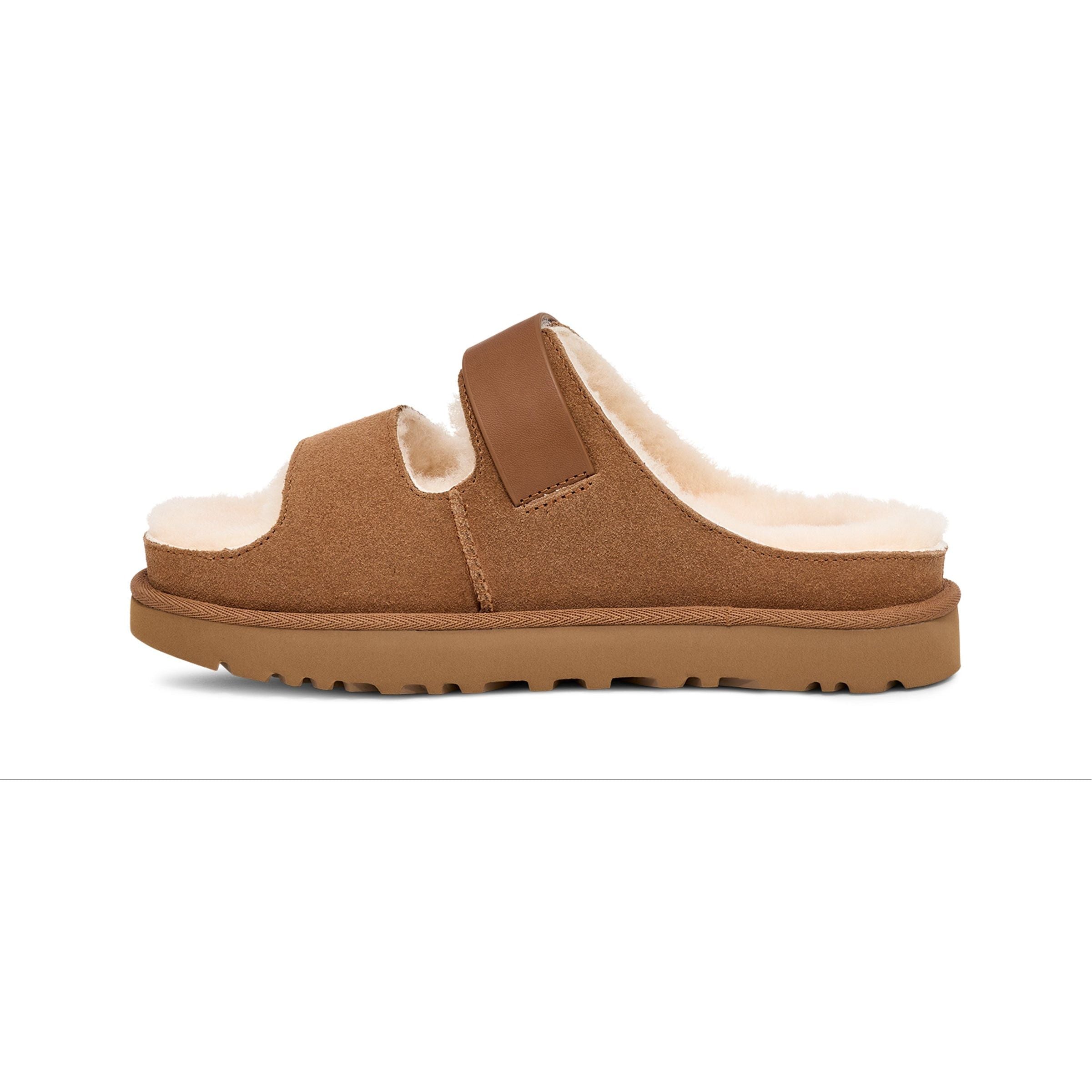 UGG Women's Greenport Strap Slide Sandals - Comfortable Summer Casual Shoes for Beach, Pool & Outdoor Wear