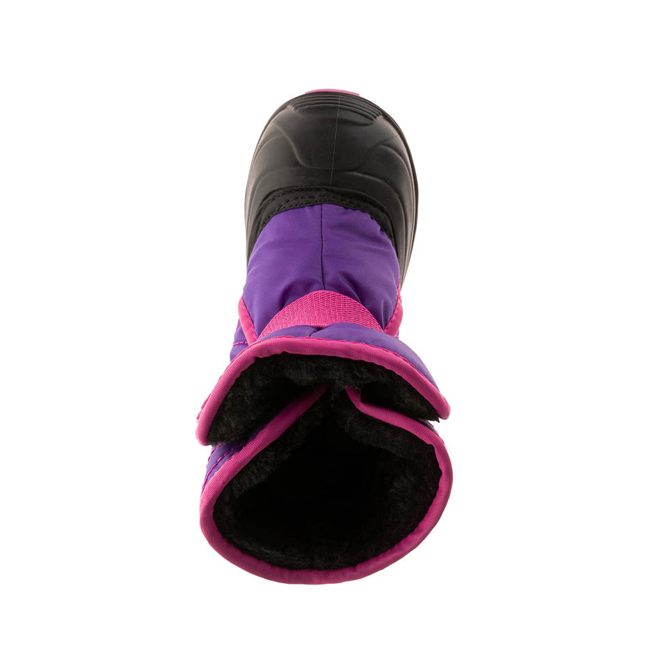 Kamik Purple Magenta Snowbug 3 Toddler Winter Boots - Waterproof Snow Boots for Kids, Girls & Boys - Perfect for Snow Play, Sledding & Cold Weather Outdoor Activities