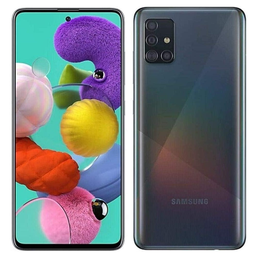 Samsung Galaxy A51 128GB T-Mobile Locked A515U Black - Proximity Sensor & USB Port (For Parts/Non-Functional) - Perfect for Phone Repair & DIY Projects