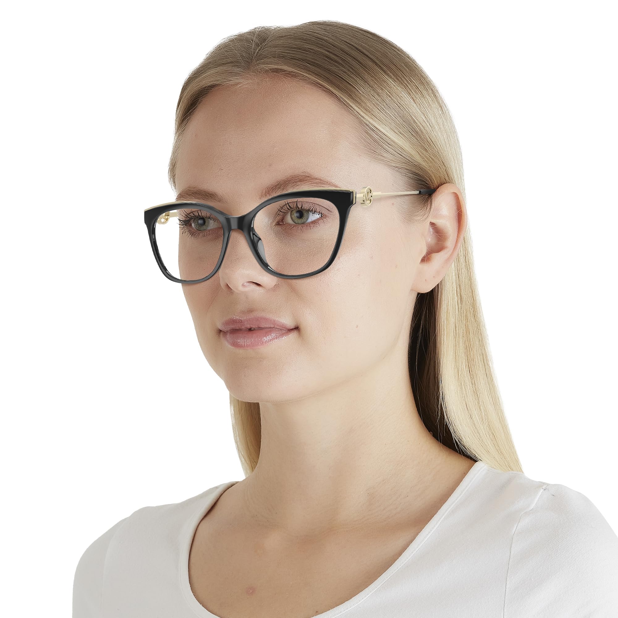 Michael Kors MK4076U Rome Women's Square Prescription Glasses Frames - Universal Fit, Lightweight & Stylish for Work, Reading & Everyday Wear