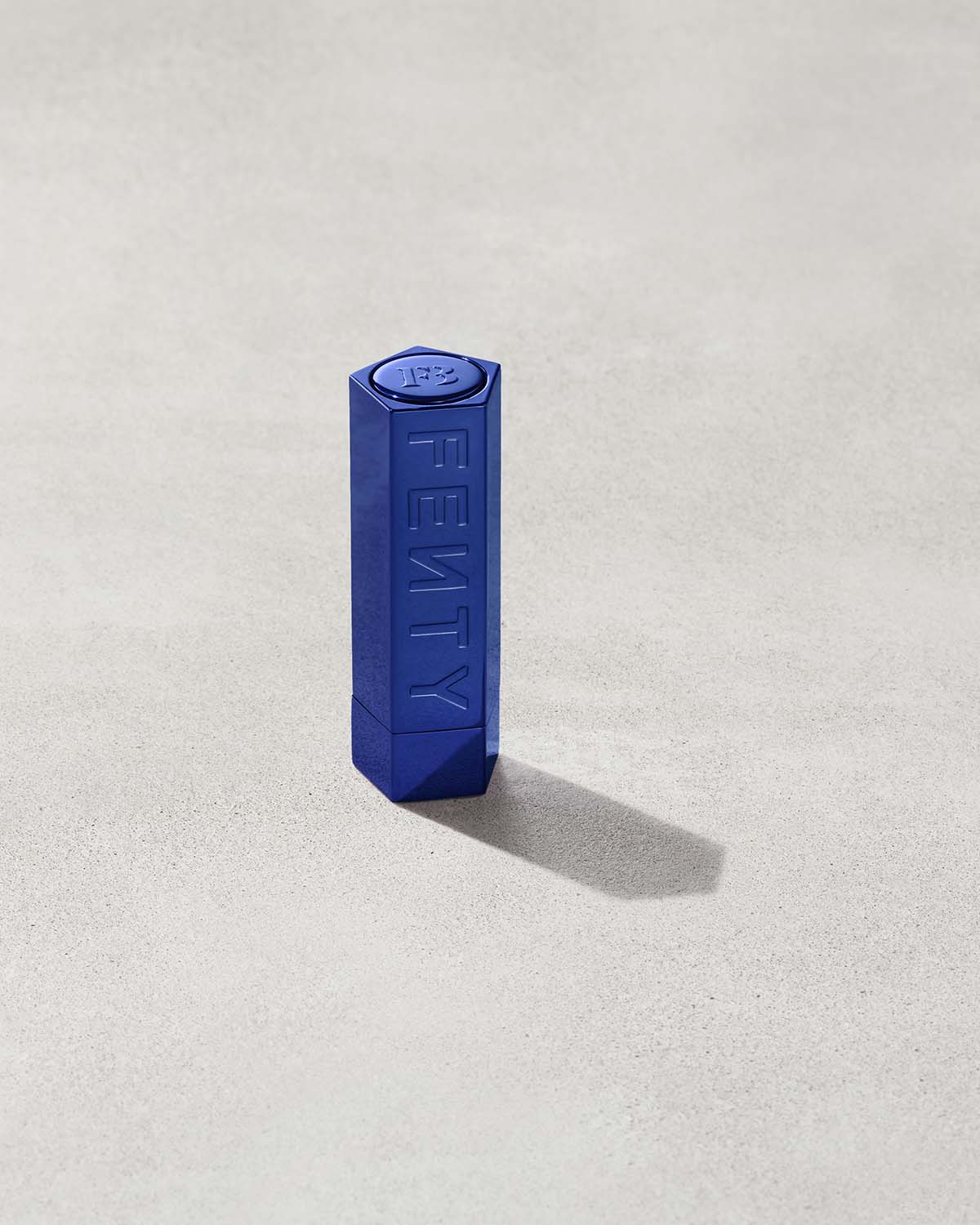 Fenty Icon The Case Semi Matte Refillable Lipstick - Navy Blue | Long-Lasting Vegan Lip Color | Perfect for Night Out, Parties & Special Occasions