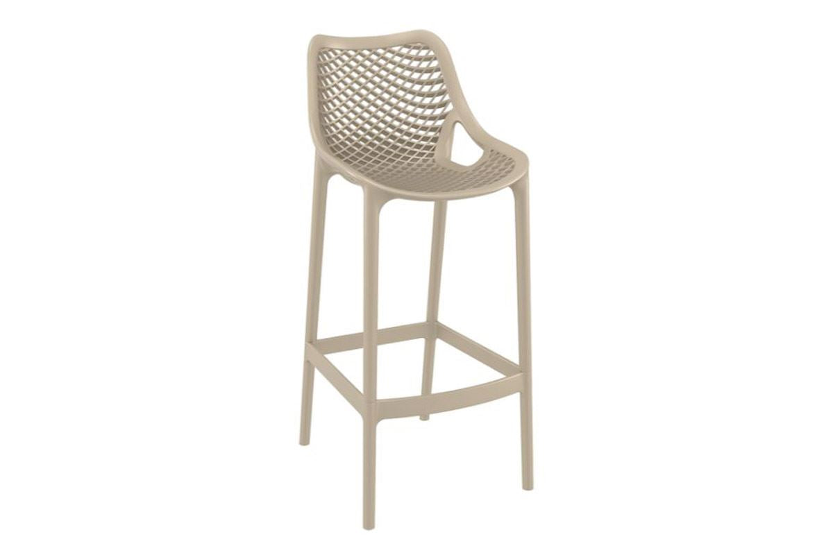 Premium Hospitality Plus Air Bar Stool - 750mm Seat Height [1060H x 440W] - Perfect for Restaurants, Bars & Home Kitchen Islands