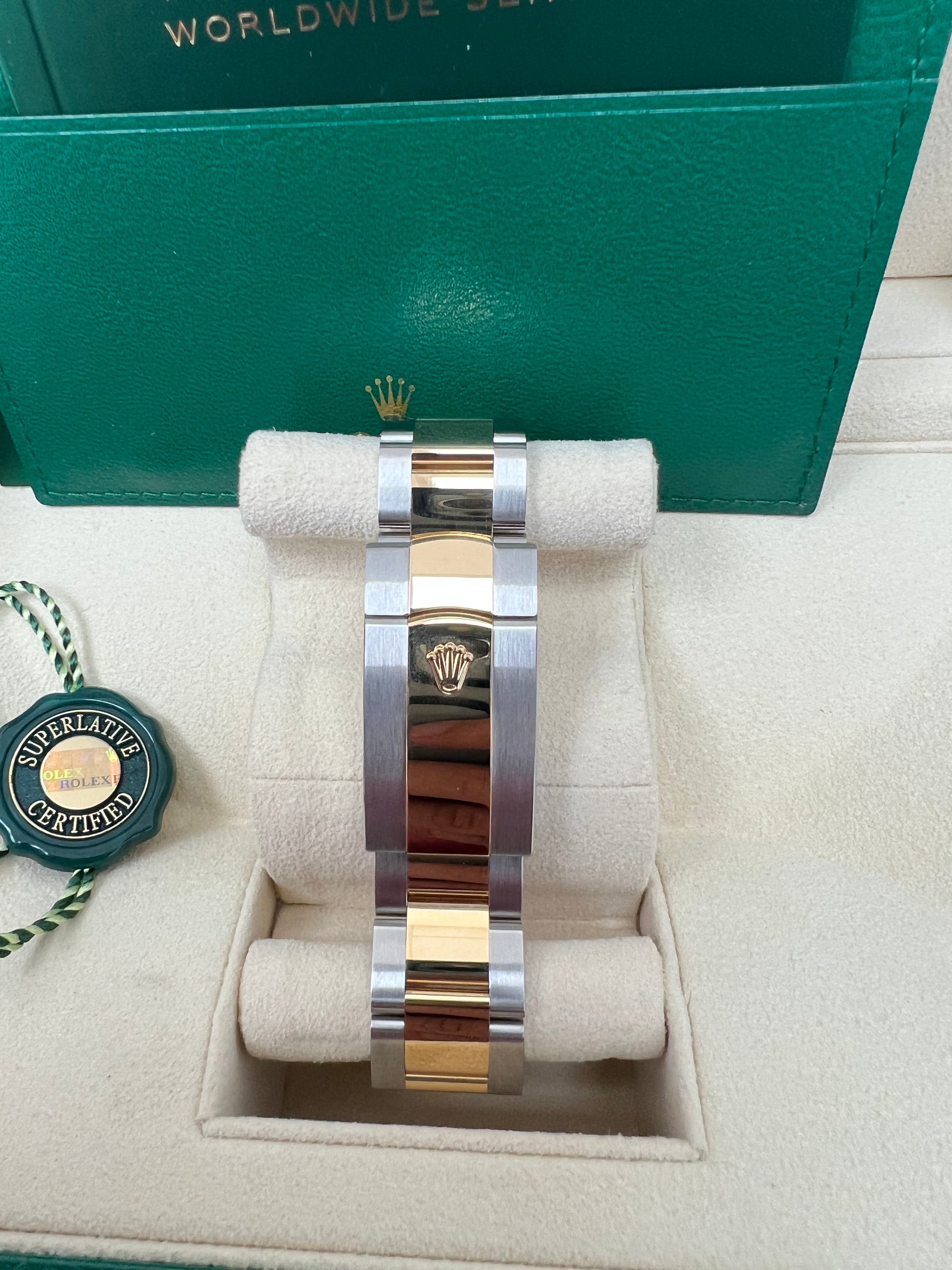 Rolex Sky-Dweller Two-Tone Yellow Gold & Steel Watch with Black Index Dial & Oyster Bracelet (Ref# 326933) - Luxury Timepiece for Business Travelers & Watch Collectors
