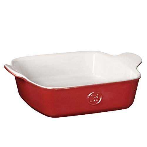 Emile Henry Square Baking Dish - Premium Ceramic Ovenware for Casseroles, Lasagna & Desserts | Perfect for Baking, Roasting & Serving | Durable & Stylish for Home & Restaurant Use