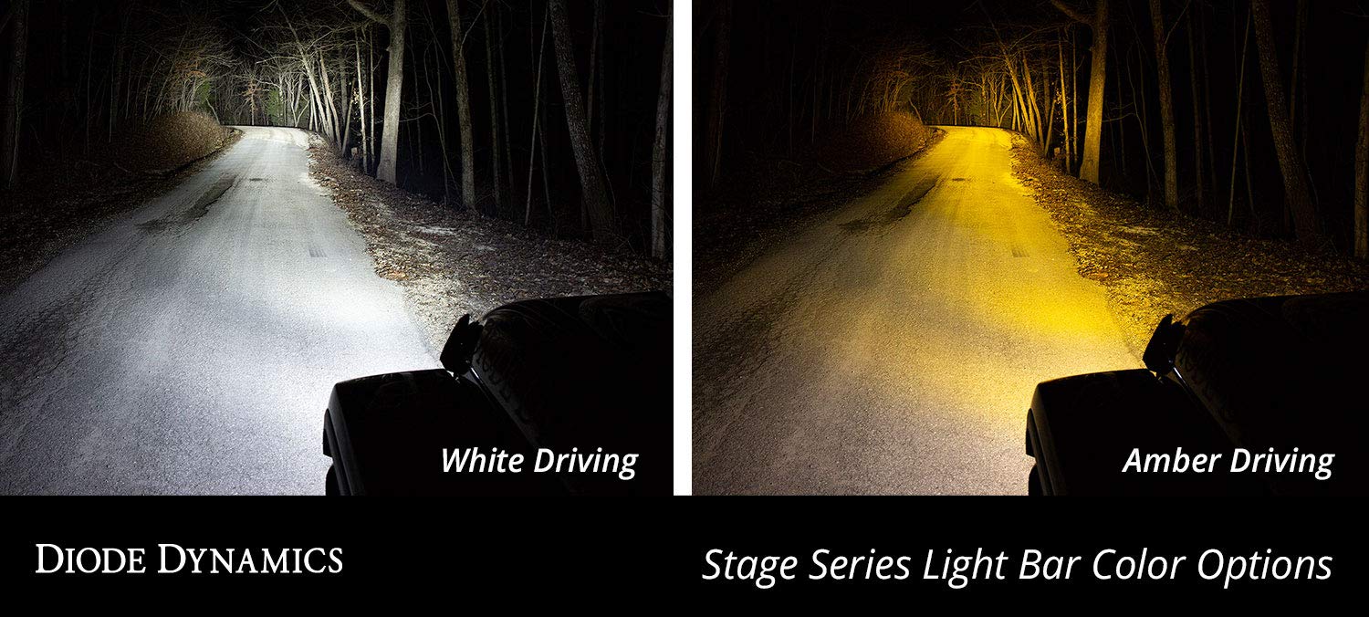 Diode Dynamics Cowl Mount LED Brackets for Jeep JL Wrangler (2018-2025) - Durable Off-Road Lighting Accessories for Enhanced Visibility in Night Driving & Off-Road Adventures