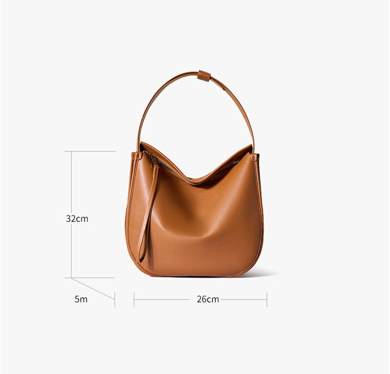 Soft Minimalist Shoulder Bag for Women - Lightweight & Stylish Crossbody Purse - Perfect for Work, Travel & Everyday Use