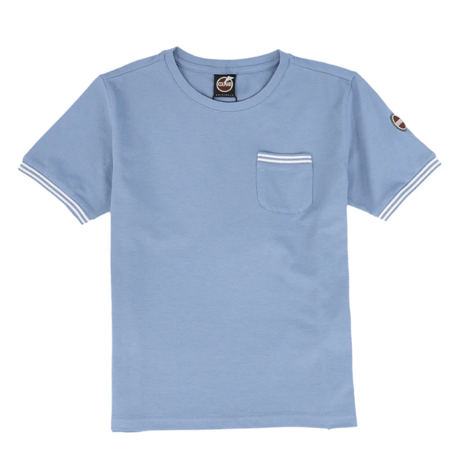 COLMAR Short Sleeve Pique T-Shirt for Boys (Size 4-10 Years) - Comfortable Cotton Kids Tee for School, Play & Everyday Wear