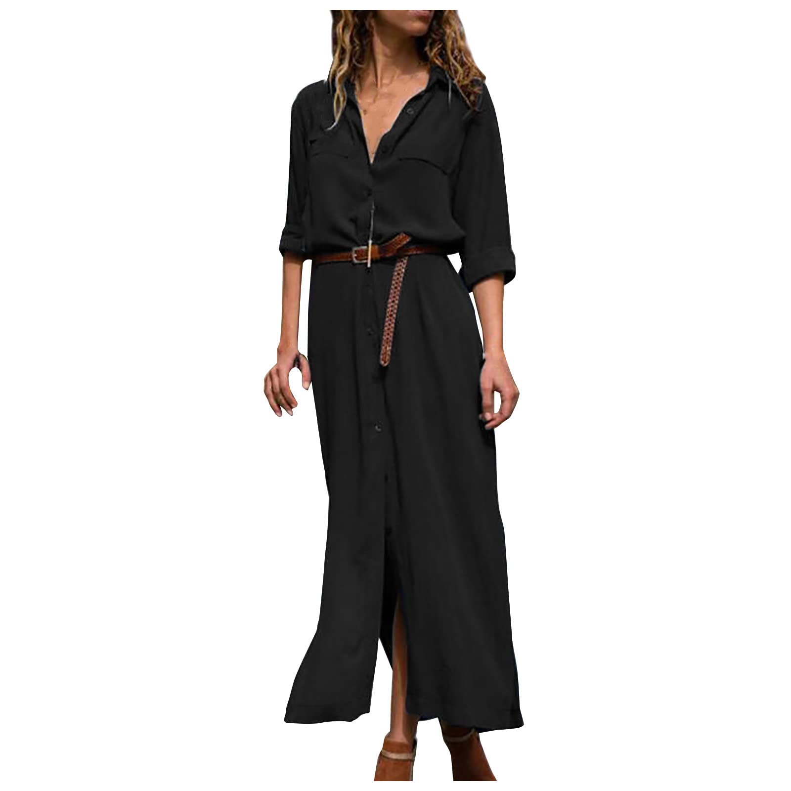Elegant Women's Summer Cocktail Dress with Single-Breasted Cape Collar & Chiffon Belt - Perfect for Parties, Weddings & Date Nights