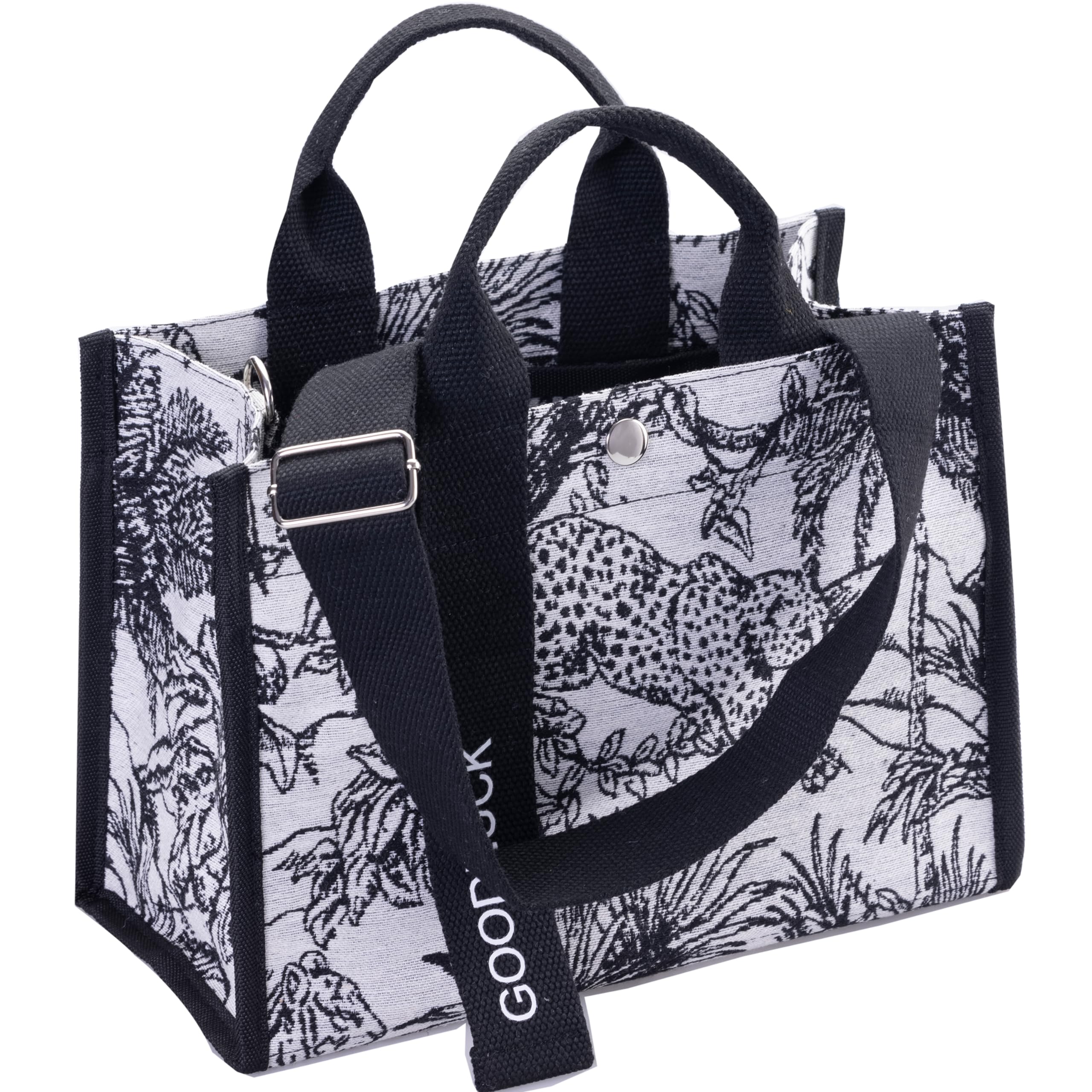 Stylish Women's Canvas Tote Bag - Crossbody Shoulder Purse for Everyday Use, Work, Beach & Books - Perfect Gift Idea for Her