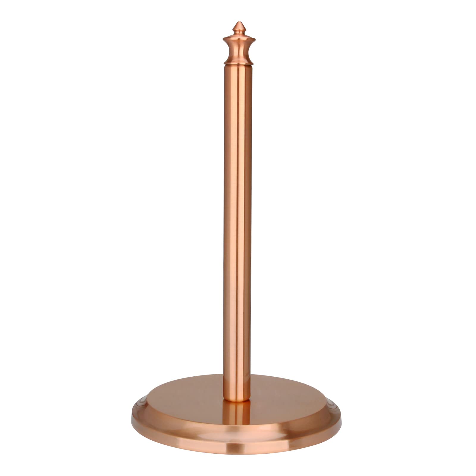 Premium Copper Paper Towel Holder Stand - Classic Kitchen & Dining Room Countertop Organizer | Perfect for Home, Office, and Restaurant Use