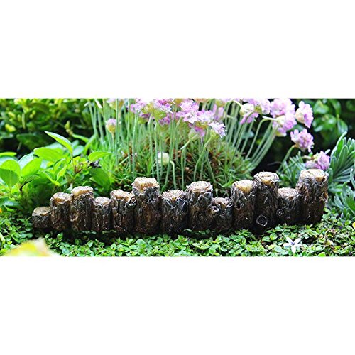 Miniature Fairy Garden Lumberjack Wall - Handcrafted Dollhouse Accessories for Outdoor & Indoor Decor | Perfect for Fairy Gardens, Terrariums & Miniature Displays