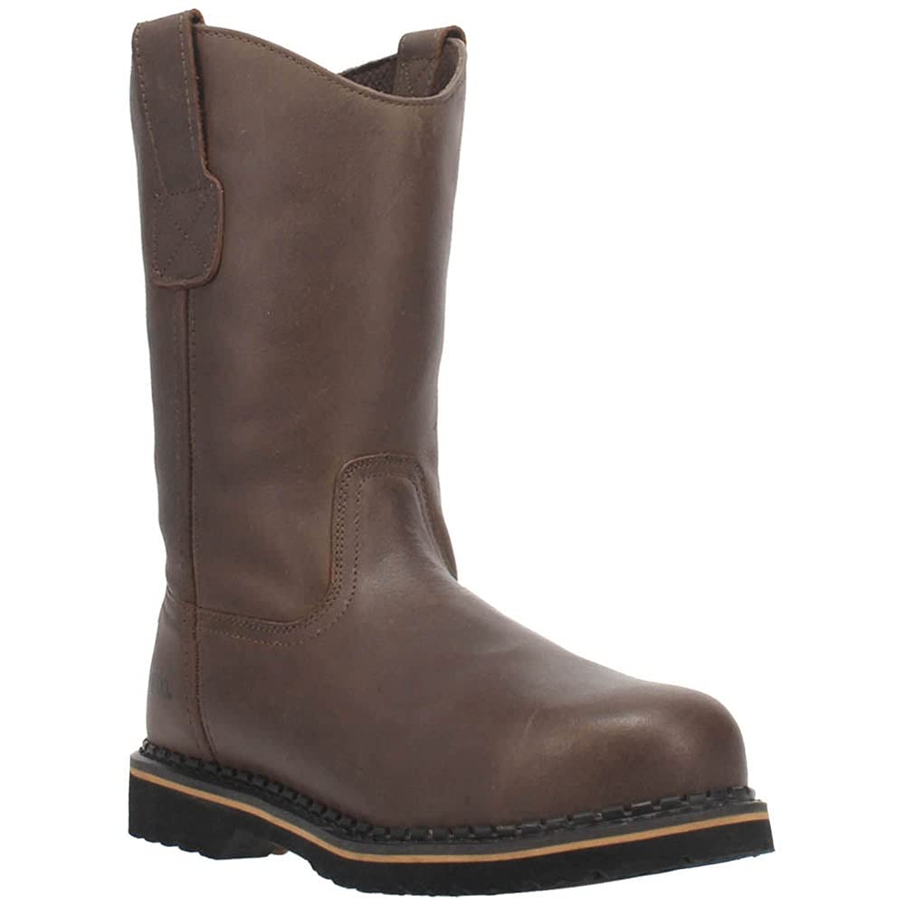 Laredo Men's Industrial Work Boots - Steel Toe, Waterproof & Slip Resistant for Construction, Warehouse & Outdoor Jobs
