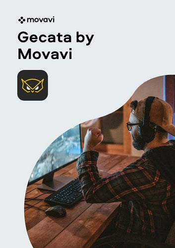 Movavi Gecata 6 - Best Game Recording & Streaming Software for Windows PC | Capture HD Gameplay & Live Stream | Perfect for Gamers, Streamers & Content Creators