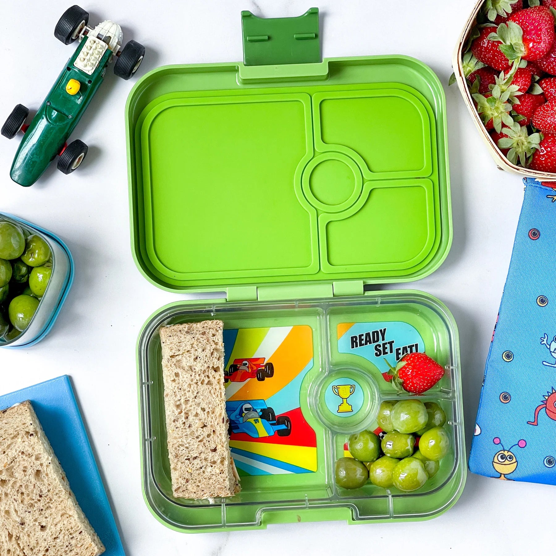 Yumbox Panino Bento Box - Leak-Proof Lunch Box for Kids & Adults | Perfect for School, Work, Picnics & Travel | Eco-Friendly Food Container