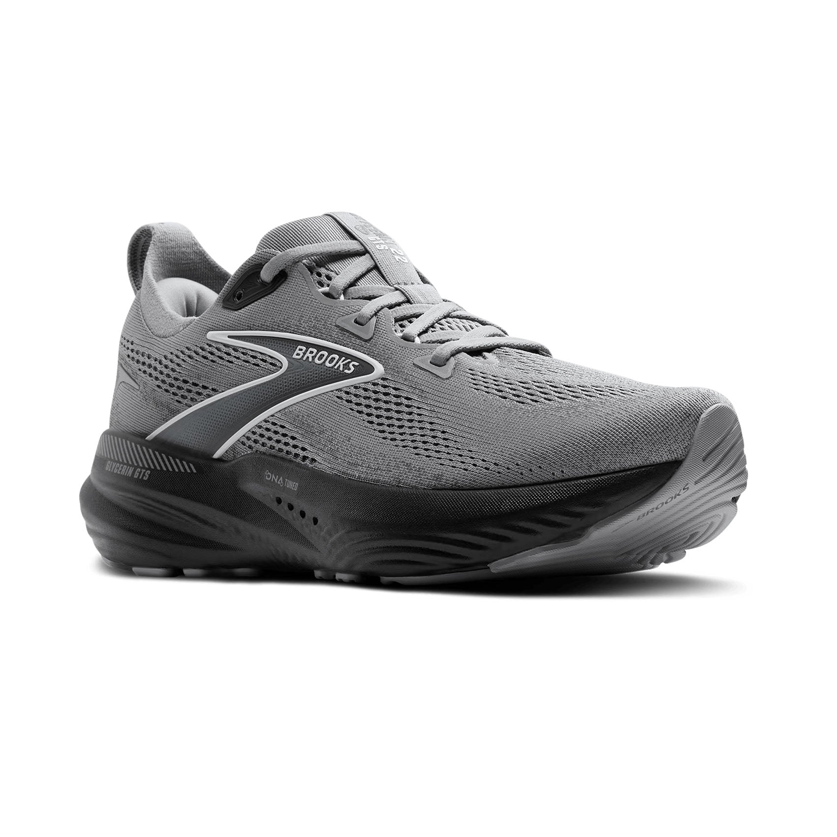 Brooks Glycerin GTS 22 Men's Running Shoes - Extra Wide Width for Maximum Comfort | Perfect for Long Distance Running & High-Impact Workouts