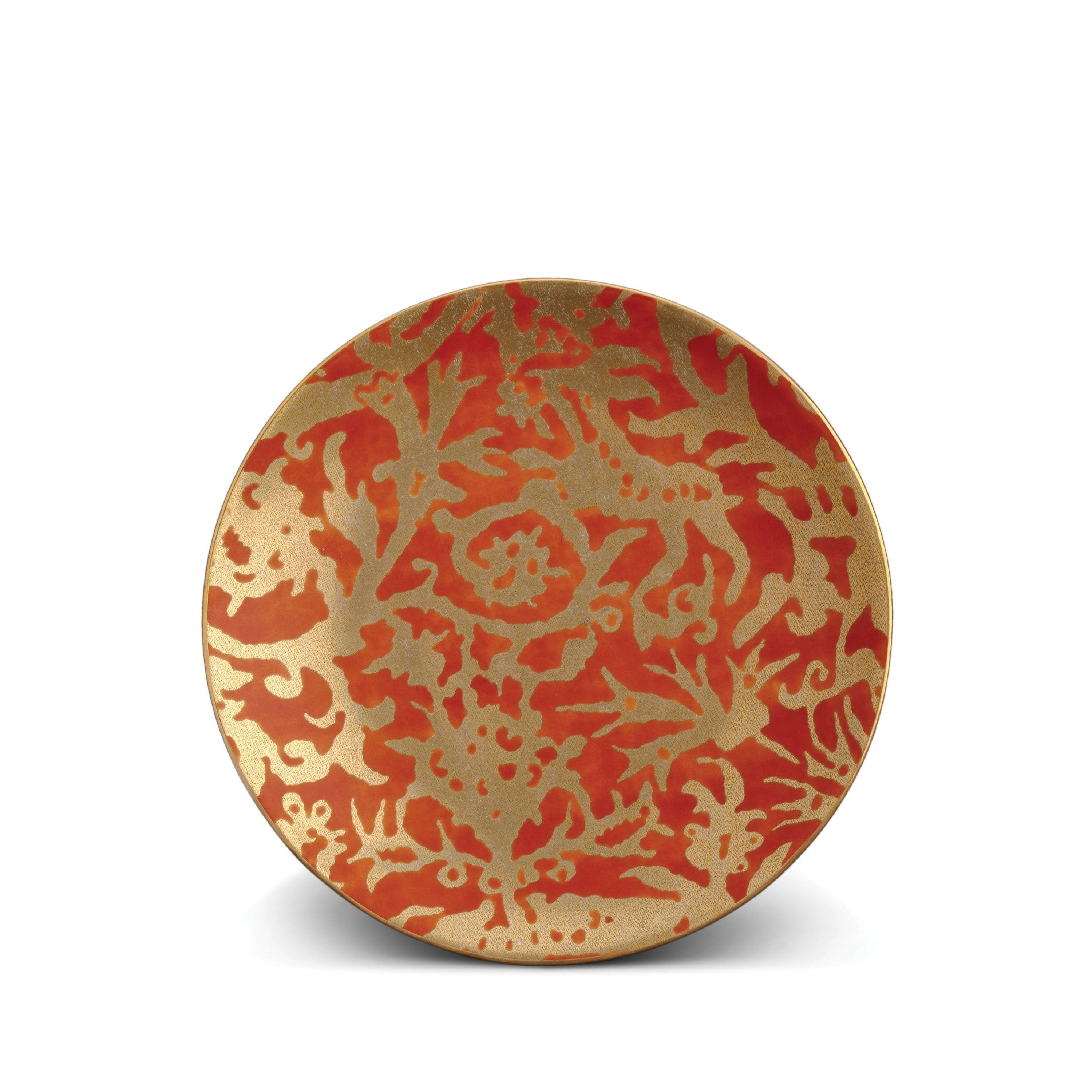 Fortuny Pergolesi 4-Piece Dessert Plate Set - Elegant Fine China for Afternoon Tea, Dinner Parties & Special Occasions