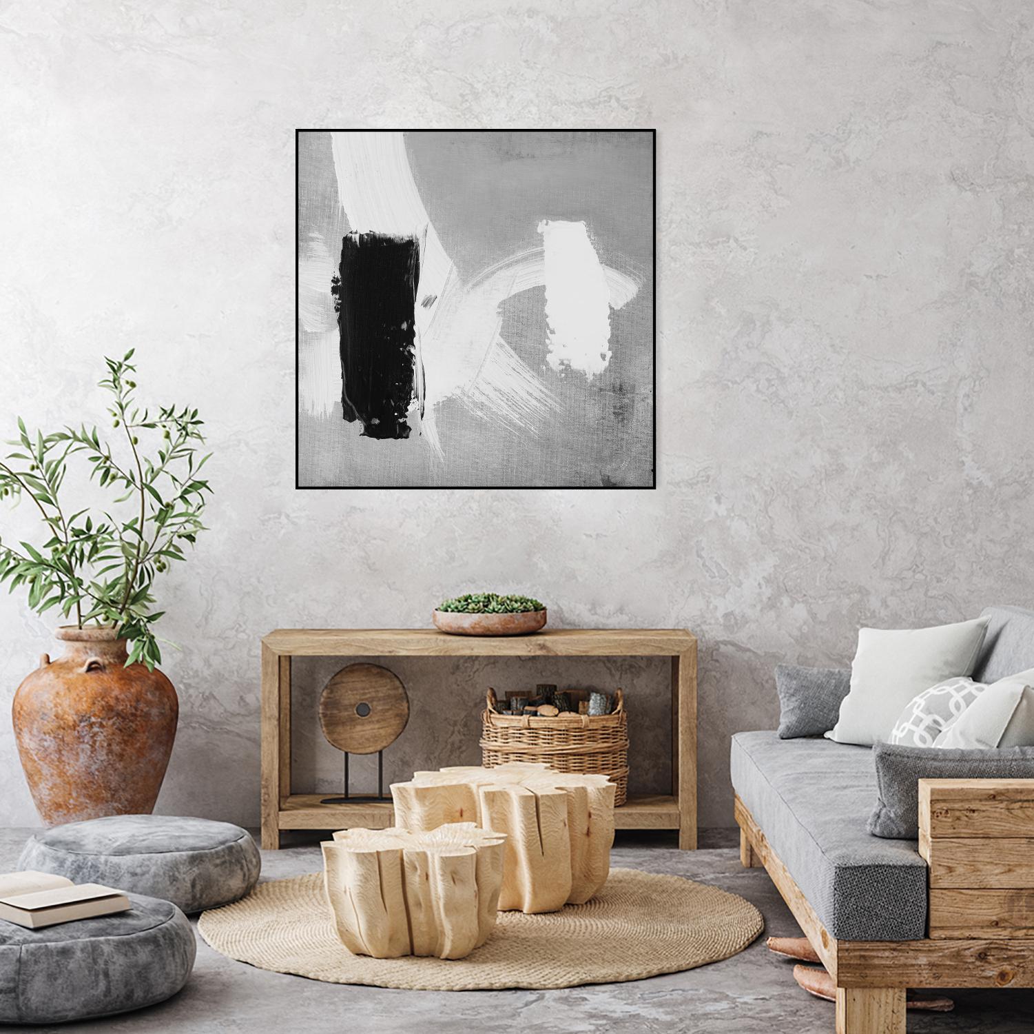 City Scene II - Urban Landscape Wall Art Print for Home & Office Decor | Perfect for Living Room, Bedroom, or Workspace