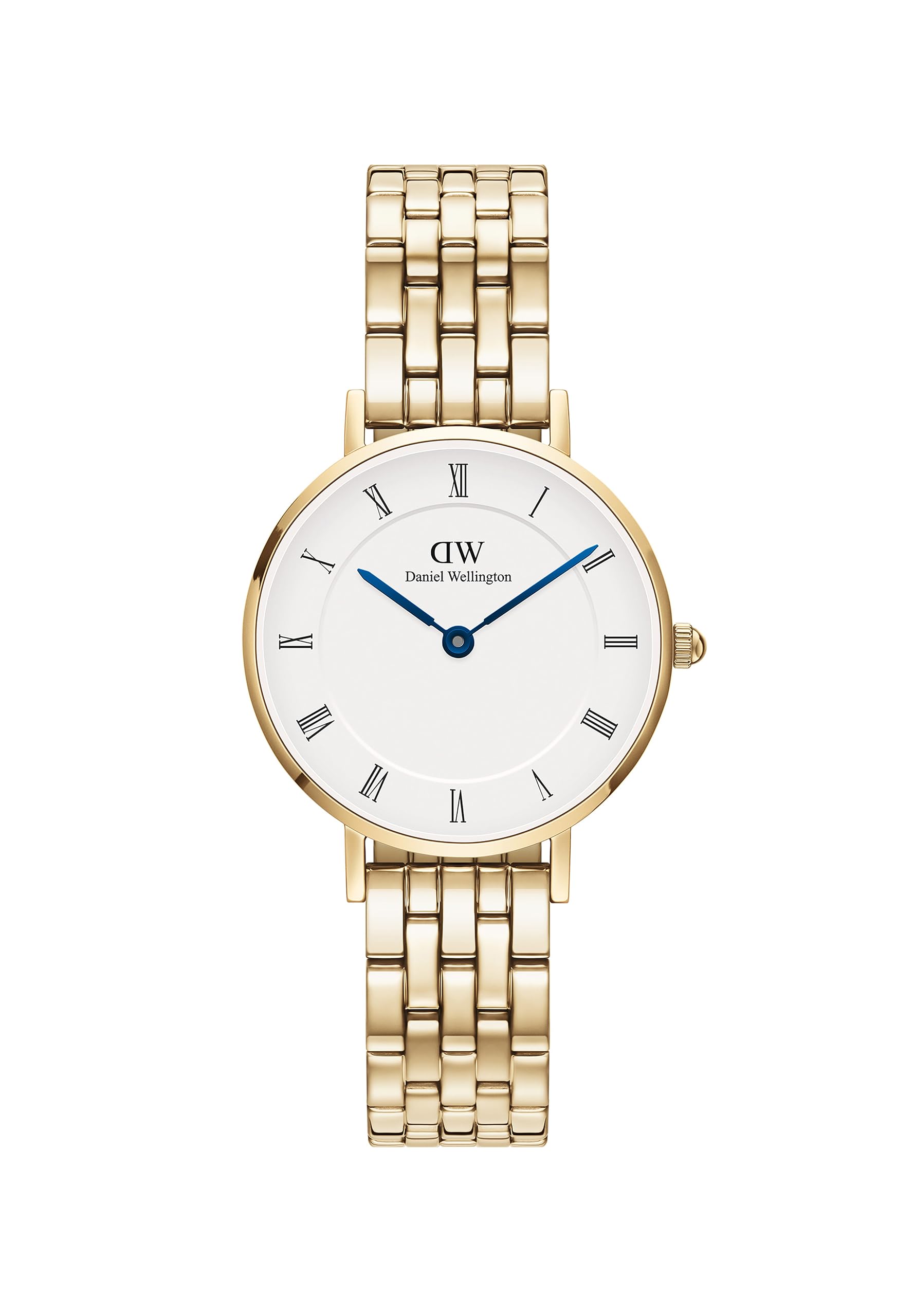 Daniel Wellington Women's Roman Dial Watch - Adjustable Leather Strap, Minimalist Fashion Watch for Everyday Wear & Special Occasions