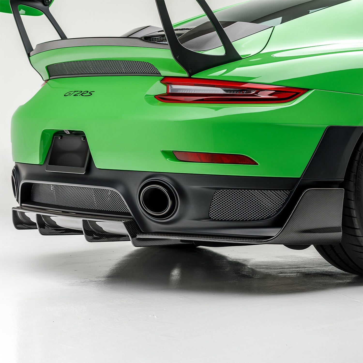 Porsche 991.2 911 GT2RS EVO Aero Rear Diffuser - High-Performance Carbon Fiber Rear Diffuser for Porsche 911 GT2RS - Enhances Downforce & Aerodynamics for Track Racing & Street Performance